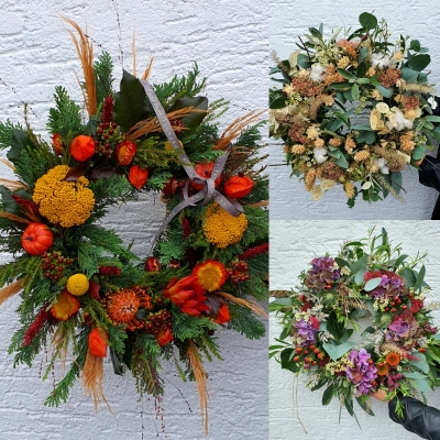 Autumn Door Wreath Florists Choice