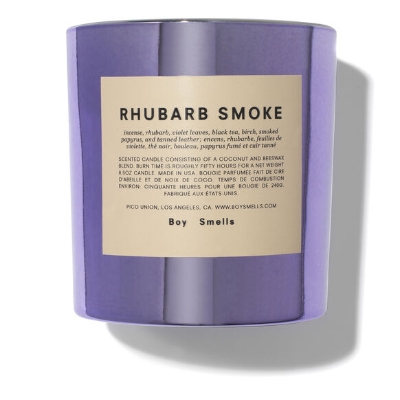 Boy Smells Rhubarb Smoke