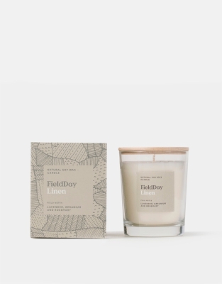 Field Day Linen Candle
