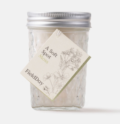 Field Day Moss Jam Jar Soy Candle