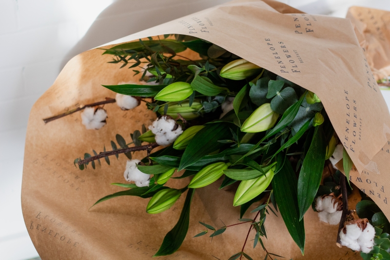 White Lilies and Cotton