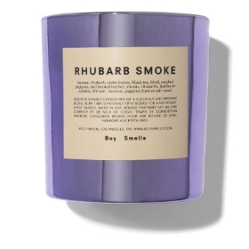 Boy Smells Rhubarb Smoke
